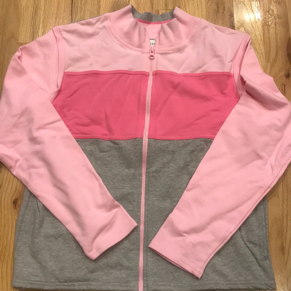 Youth girls zip up